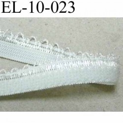 élastique picot dentelle plat largeur 10 mm couleur vert clair largeur de bande 7 mm largeur de dentelle boucle 3 mm très beau