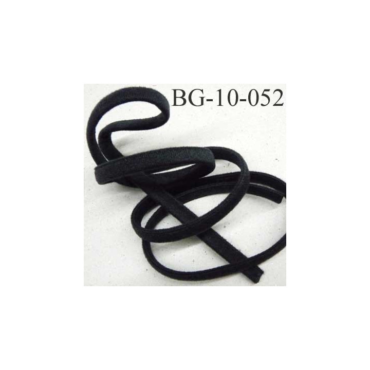Cache Armature et baleine underwire casing galon couleur noir largeur 10 mm épaisseur 4 mm très doux haut de gamme prix au mètre