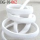Cache Armature et baleine underwire casing galon couleur blanc largeur 10 mm épaisseur 4 mm haut de gamme prix au mètre