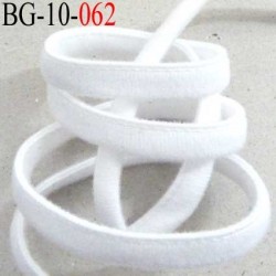 Cache Armature et baleine underwire casing galon couleur blanc largeur 10 mm épaisseur 4 mm haut de gamme prix au mètre