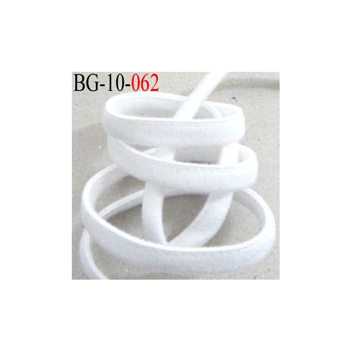 Cache Armature et baleine underwire casing galon couleur blanc largeur 10 mm épaisseur 2.4 mm haut de gamme prix au mètre