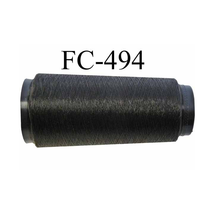 CONE de fil invisible polyamide 130 deniers mono filament couleur invisible fumé  longueur de 1000 mètres  bobiné en France