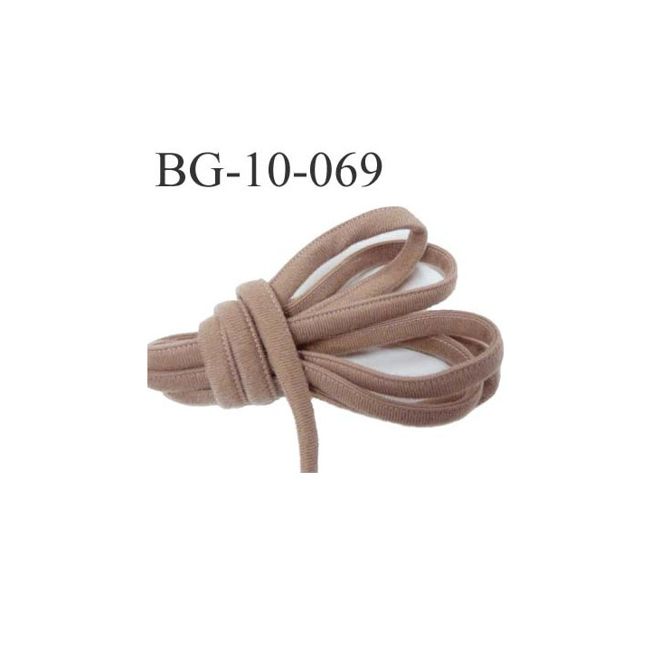 Cache Armature et baleine underwire casing galon couleur nougatine largeur 10 mm épaisseur 4 mm haut de gamme prix au mètre