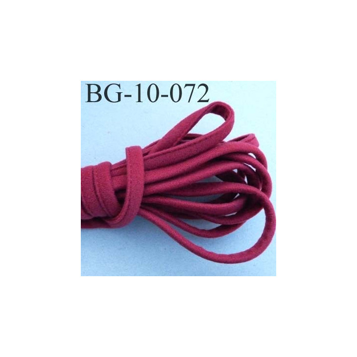 Cache Armature et baleine underwire casing galon couleur grenat largeur 10 mm épaisseur 4 mm haut de gamme prix au mètre