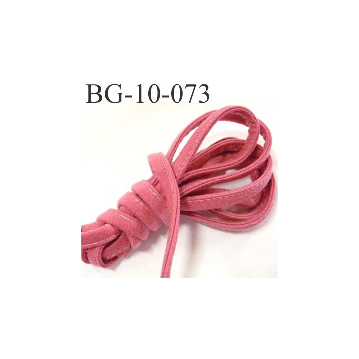Cache Armature et baleine underwire casing galon couleur rose confetti largeur 10 mm épaisseur 4 mm haut de gamme prix au mètre