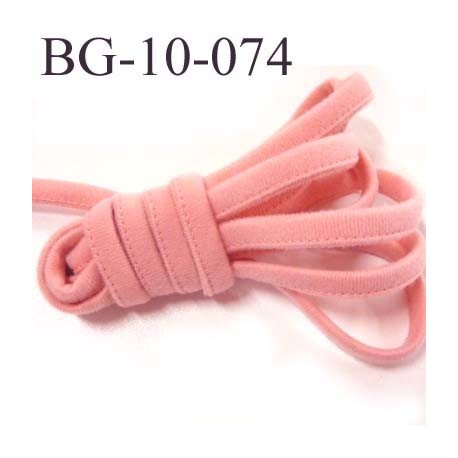 Cache Armature et baleine underwire casing galon couleur rose camélia largeur 10 mm épaisseur 4 mm haut de gamme prix au mètre