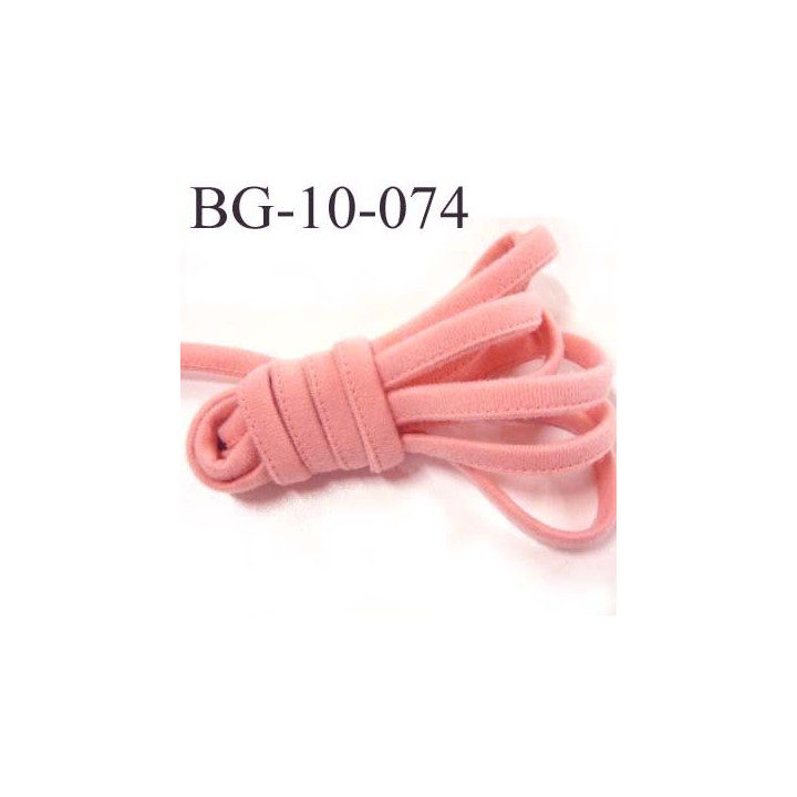 Cache Armature et baleine underwire casing galon couleur rose camélia largeur 10 mm épaisseur 4 mm haut de gamme prix au mètre