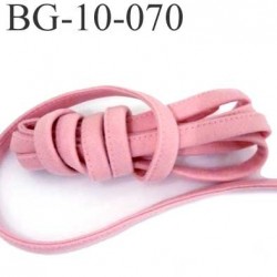 Cache Armature et baleine underwire casing galon couleur rose bonbon largeur 10 mm épaisseur 4 mm haut de gamme prix au mètre