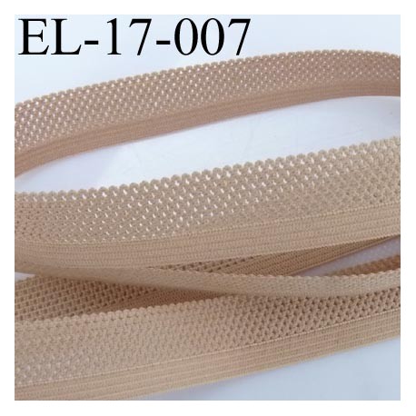 élastique dentelle picot plat largeur 17 mm couleur chair élastique lingerie très joli prix au mètre