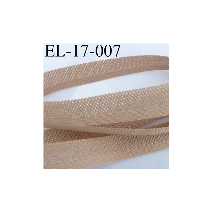 élastique dentelle picot plat largeur 17 mm couleur chair élastique lingerie très joli prix au mètre