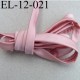 galon couleur rose prince de galles en lycra élasthanne élastique largeur 12 mm épaisseur 2 mm haut de gamme prix au mètre
