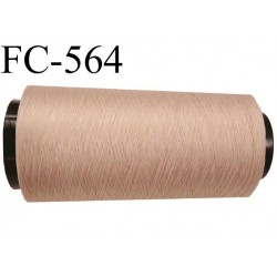 Cone de fil mousse polyamide FIL n° 100 / 2 couleur peau longueur de 2000 mètres bobiné en France