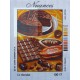 canevas 30x40 marque NUANCE FRANCE le chocolat jardin dimension 30 centimètres par 40 centimètres 100 % coton