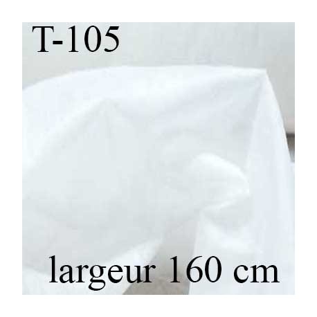 entoilage thermocollant jersey largeur 160 centimètres couleur blanc doux souple très belle qualité