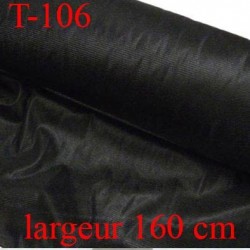 Tissus entoilage thermocollant jersey largeur 160 centimètres couleur noir doux souple très belle qualité prix au mètre