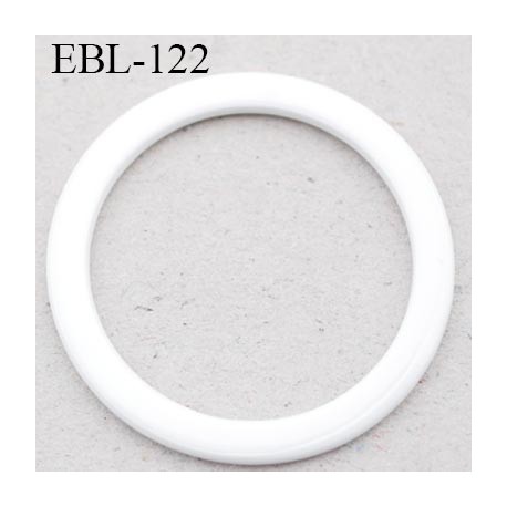 anneau métallique 8 mm plastifié blanc brillant laqué pour soutien gorge diamètre intérieur 8 mm prix à l'unité haut de gamme