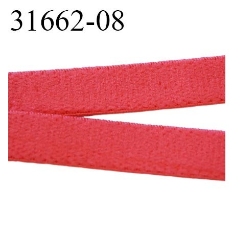 élastique plat largeur 8 mm couleur rose vif sweat prix pour 1 mètre de longueur