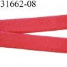 élastique plat largeur 8 mm couleur rose vif sweat prix pour 1 mètre de longueur