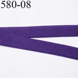 élastique 8 mm bretelle et lingerie largeur 8 mm couleur violet haut de gamme très doux prix au mètre