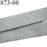 élastique plat largeur 8 mm couleur gris souris prix pour 1 mètre de longueur