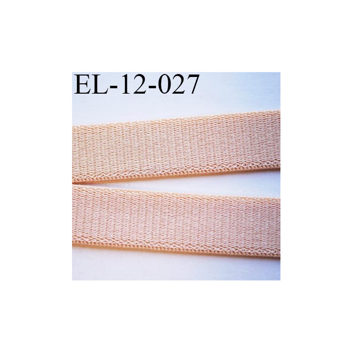Elastique bretelle 12 mm lingerie couleur sable brillant superbe  très belle qualité haut de gamme largeur 12 mm  prix au mètre