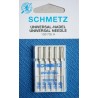 Aiguille Schmetz Universal 130/705 H de 70/10 a 90/14 la boite assortie de 5 aiguilles