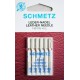 Aiguille Schmetz CUIR LEDER LEATHER 130/705 H-LL de 80/12 a 100/16 la boite assortie de 5 aiguilles