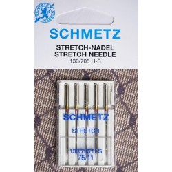 Aiguille Schmetz STRETCH 75/11 H-S la boite de 5 aiguilles