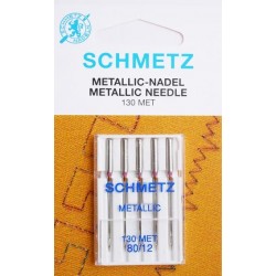 Schmetz needle Metallic 130 MET 12 box of 5 needles