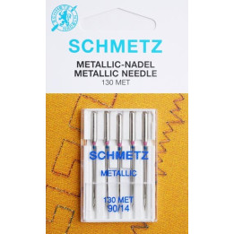 Aiguille schmetz Metallic 130 Met 90 14 la boite de 5 aiguilles