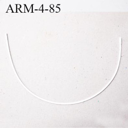 Armature 85  acier laqué blanc  longueur total développé de l'armature 200 mm forme n° 4 prix à la pièce