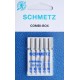 Aiguille Schmetz Universal 130/705 H combi box de 70 10 a 90 14 la boite de 5 aiguilles
