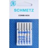 Aiguille Schmetz Universal 130/705 H combi box de 70 10 a 90 14 la boite de 5 aiguilles