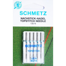 Aiguille Schmetz Topstitch 130 N 90 14  la boite de 5 aiguilles