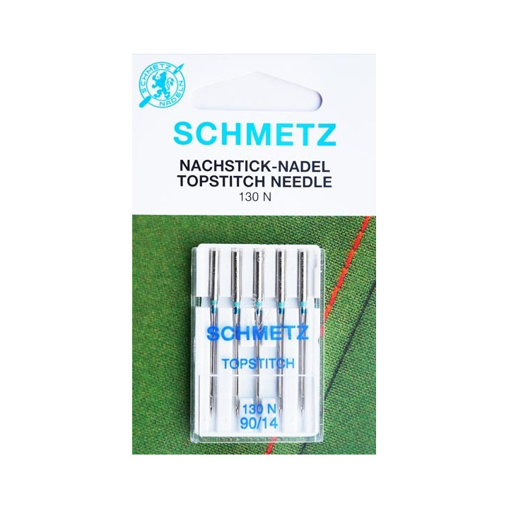 Aiguille Schmetz Topstitch 130 N 90 14  la boite de 5 aiguilles