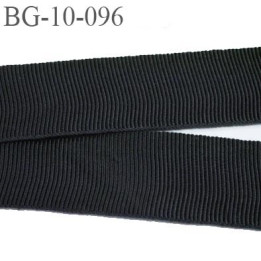 galon 10 mm ruban gros grain  couleur noir brillant très très solide et souple  en coton largeur 10 mm prix au mètre