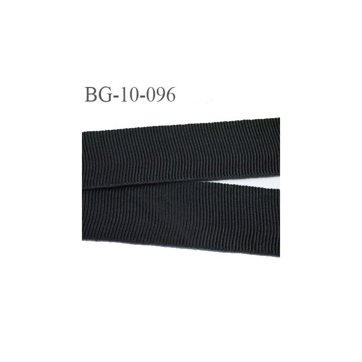 galon 10 mm ruban gros grain  couleur noir brillant très très solide et souple  en coton largeur 10 mm prix au mètre