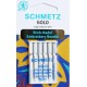 Aiguille schmetz 75/11 GOLD STICK NADEL EMBROIDERY 130 705 H-ET 75/11 la boite de 5 aiguilles