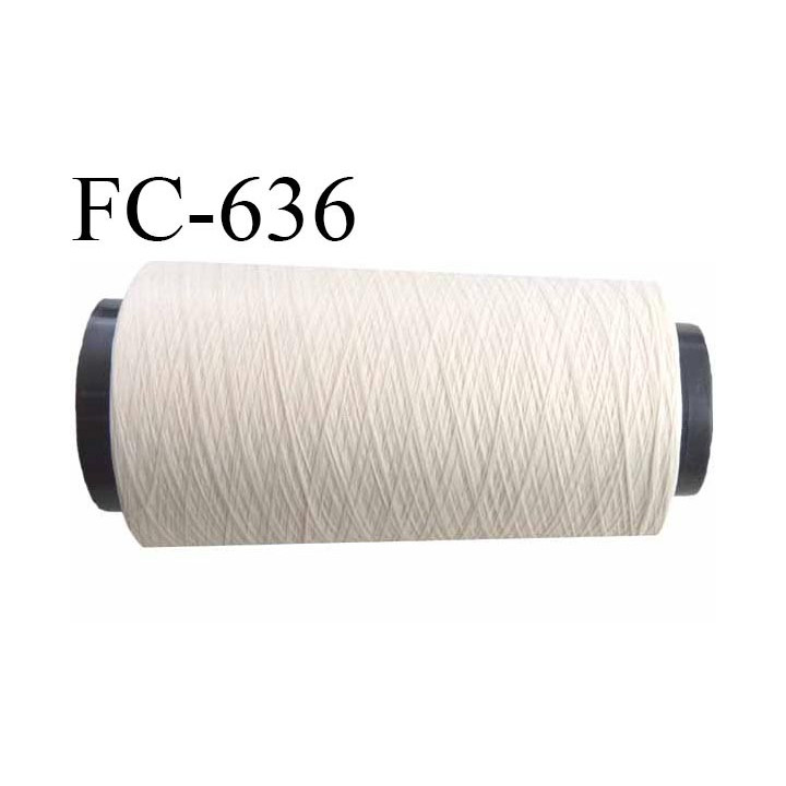 Cone 5000 mètres de fil mousse polyamide fil n°80 super qualité couleur naturel longueur 5000 m  bobiné en France