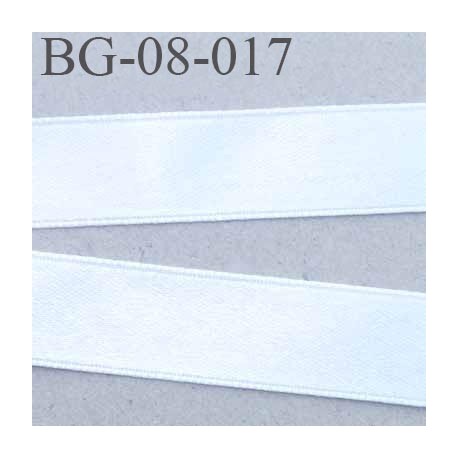 galon 8 mm ruban satin couleur blanc brillant très très solide et souple largeur 10 mm prix au mètre
