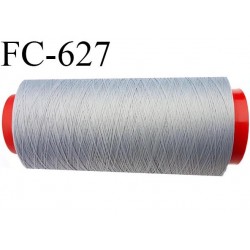 Cone de fil mousse 5000 mètres polyamide fil n° 100/2 couleur sable écru longueur 5000 mètres bobiné en France