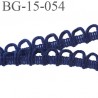 galon coton boutonnière 15 mm couleur bleu marine largeur 15 mm prix au mètre