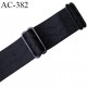 bretelle 19 mm lingerie SG couleur noir avec motif largeur 19 mm longueur 35 cm très haut de gamme prix à la pièce