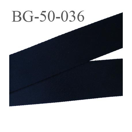 Sangle polyamide 50 mm couleur noir très très solide incassable épaisseur 1.5 mm prix au mètre