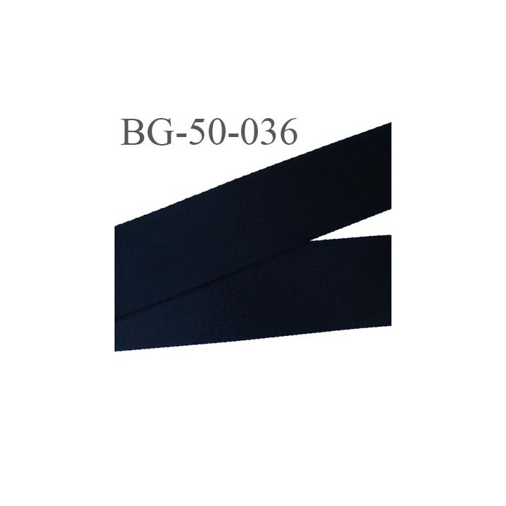Sangle polyamide 50 mm couleur noir très très solide incassable épaisseur 1.5 mm prix au mètre