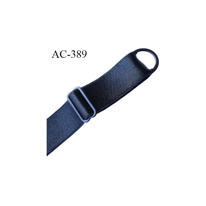 bretelle 19 mm lingerie SG couleur noir brillant largueur 19 mm longueur 40 cm  très haut de gamme prix à la pièce