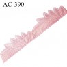 Décor ornement de lingerie ou bretelle ou autre couleur rose très très joli longueur 15.5 cm hauteur 32 mm