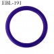 anneau 15 mm en pvc couleur bleu méditérrannéen diamètre intérieur 15 mm diamètre extérieur 19.5 mm épaisseur 2 mm