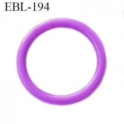 anneau 14 mm en pvc  couleur violet diamètre intérieur 14 mm diamètre extérieur 17.5 mm épaisseur 2.5 mm