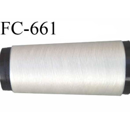 CONE 2000 m de fil invisible polyamide 180 deniers mono filament couleur invisible  longueur de 1000 mètres  bobiné en France